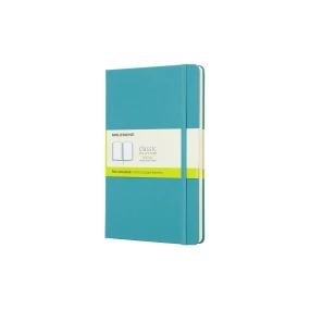 Moleskine Notebook A5 HC blanco Aqua