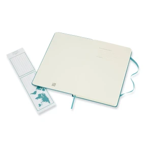 Moleskine Notebook A5 HC blanco Aqua - Image 2