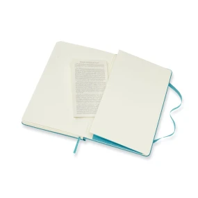 Moleskine Notebook A5 HC blanco Aqua - Image 4