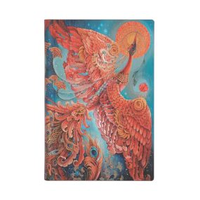 Paperblanks Flexis Journal: Firebird Mini Gelinieerd