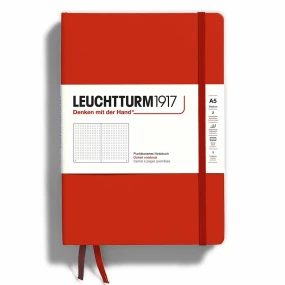 Leuchtturm Notitieboek hardcover A5 dotted fox red